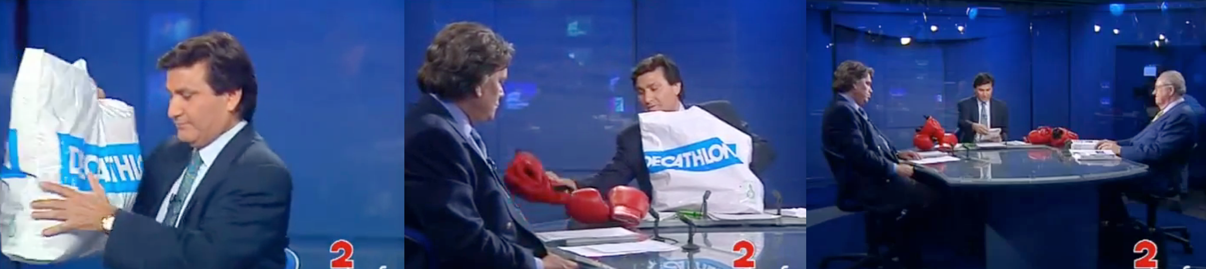 Débat Tapie Le Pen Gants De Boxe Jean-Gabriel PERIOT | Fenêtre sur cours